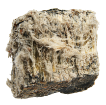 Small Asbestos Fibers Clumps of Asbestos fibers