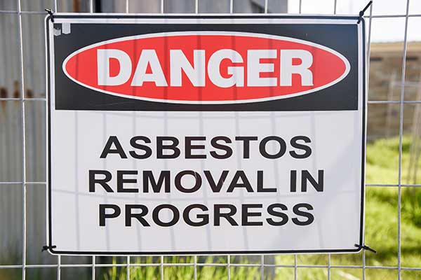 Asbestos Hazard Sign Board Asbestos Danger Sign Board