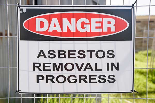 Asbestos Danger Sign Board 