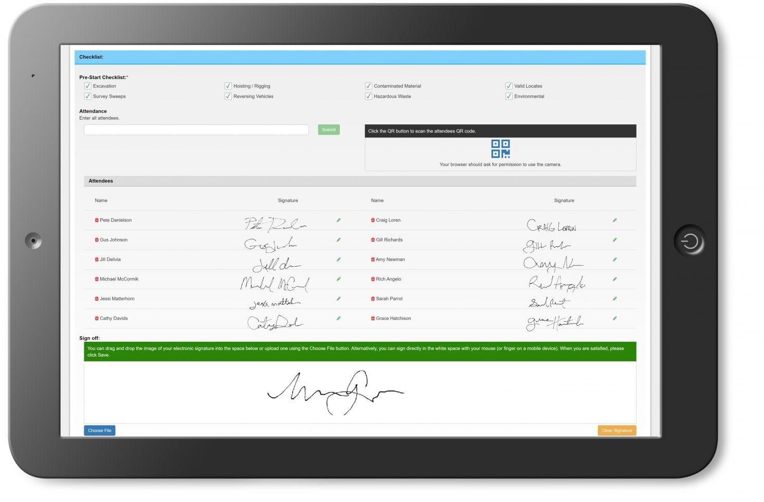 Tailgate Talk Software