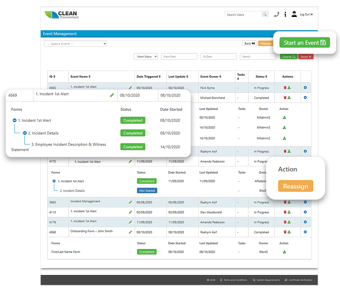 Safety Incident Reporting Software Online Incident Management Software